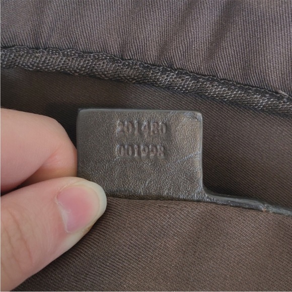 Gucci Monogram Canvas Briefcase Bag with Lock and Key - Picture 5 of 11